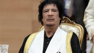 على حياة معمر القذافي